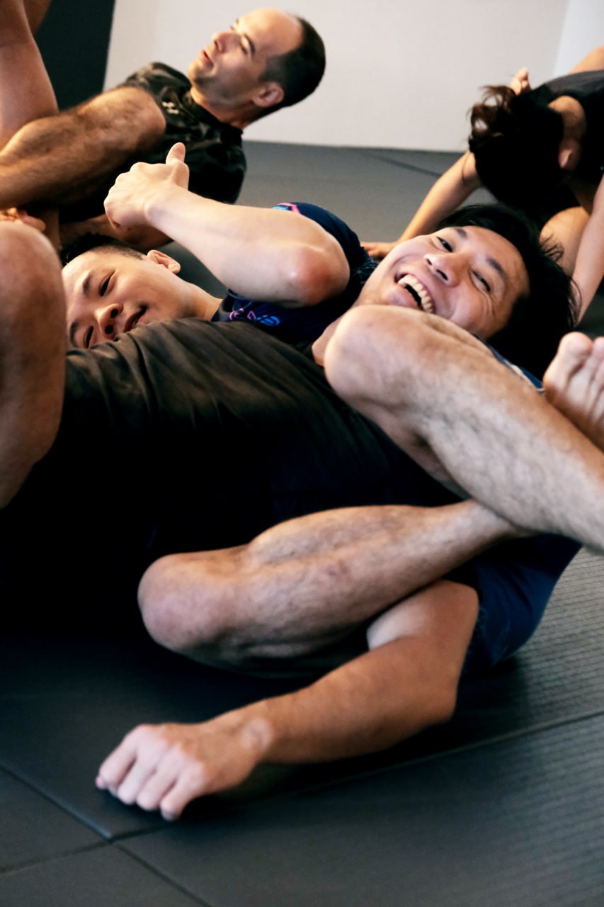 Method Academy students training together